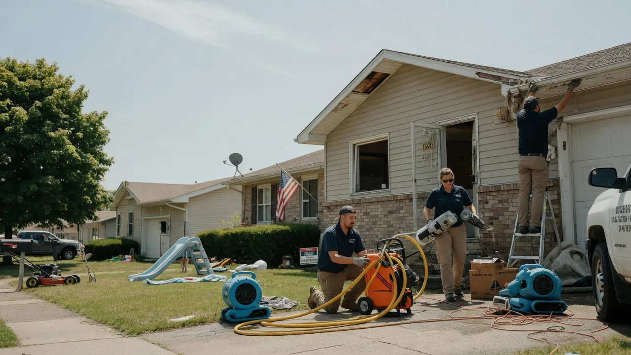 Water Damage Restoration in Great Lakes, IL near me